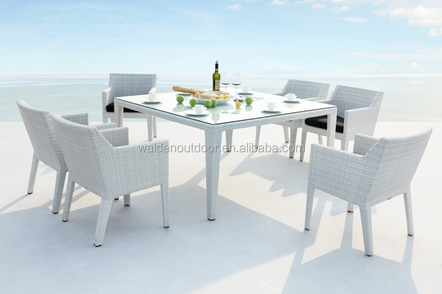 安い籐のレストランのテーブルと椅子( dh- 9642)仕入れ・メーカー・工場