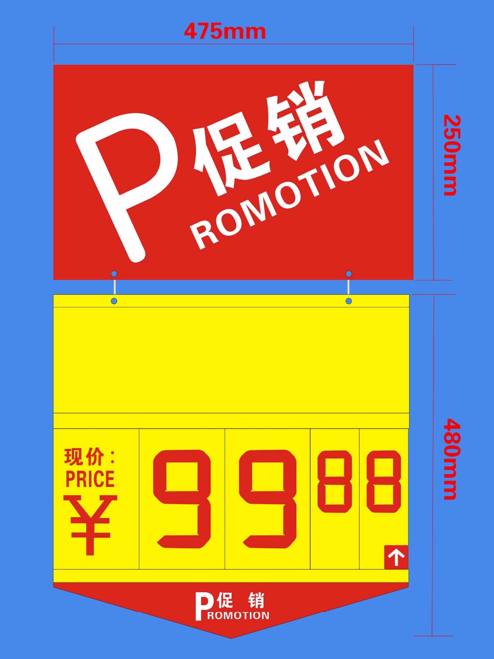 Fld Digital Plastic Sign Price Board Price Display Board For