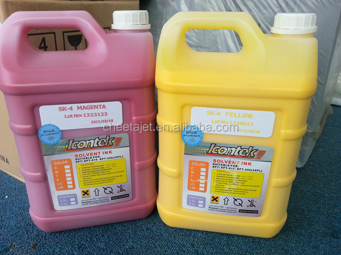 速乾性溶剤ベースの印刷用インクspt51035pl50plプリントヘッド仕入れ・メーカー・工場