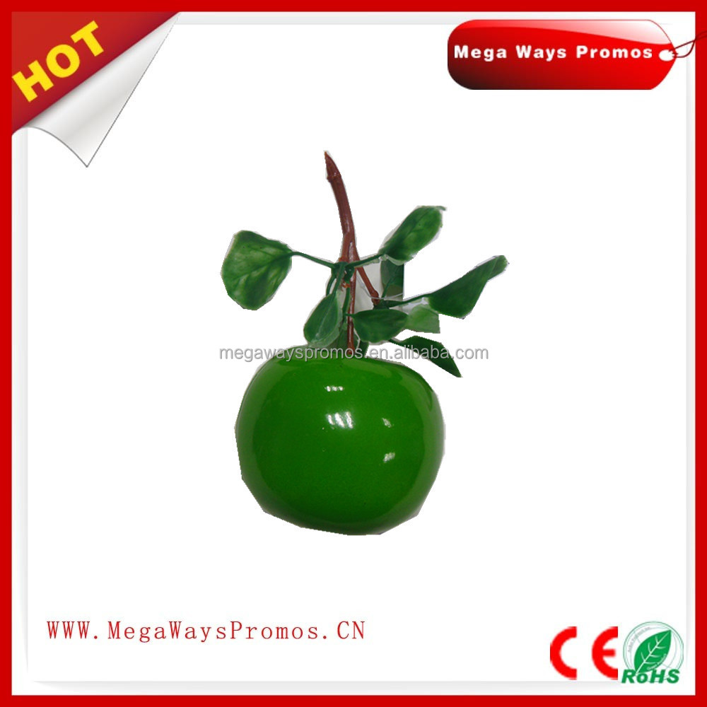 人工的なフルーツ偽梨プラスチック緑色の梨の小道具問屋・仕入れ・卸・卸売り