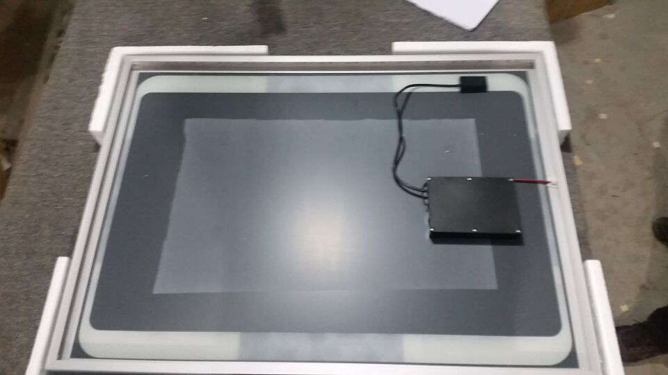 美しいラウンドledバックライト付きミラータッチスイッチ。 ce、 ip44承認仕入れ・メーカー・工場