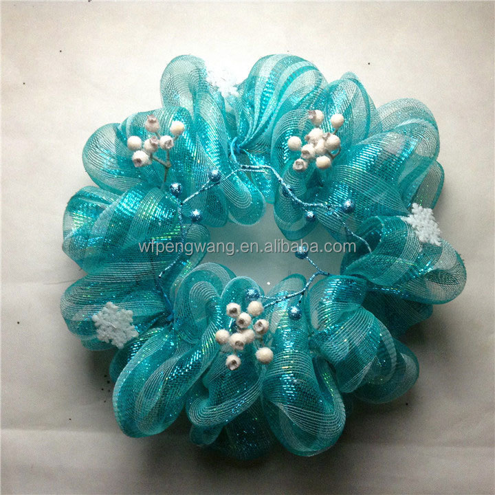 Deco malla poli para las decoraciones de navidad flores y ...