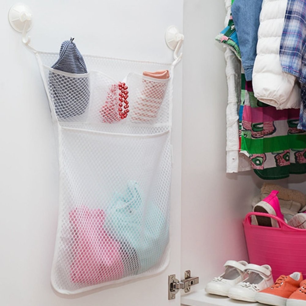 Multiple Pockets Mesh Net Toy Storage Bag Bath Toy Organiser Buy Bath