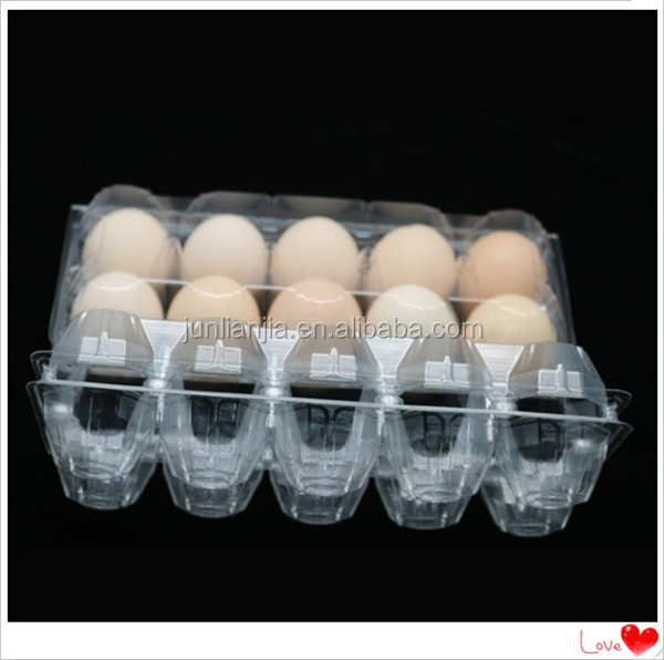プラスチック製のブリスター卸売ハンドル付き卵の包装箱仕入れ・メーカー・工場