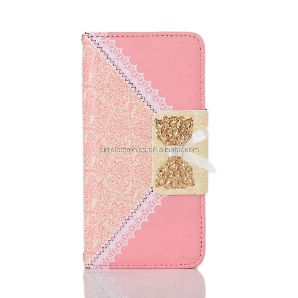 新しい到着の女性卸売ハンドバッグ型カードスロット好きなウォレットにi phoneの携帯電話ケースブラック5,5s、 6,6プラスチェーン付き問屋・仕入れ・卸・卸売り