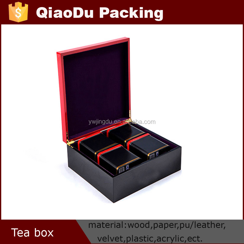 浙江省包装工場カスタム茶箱( 木製茶箱、 茶の包装箱、 木製のギフトボックス)仕入れ・メーカー・工場