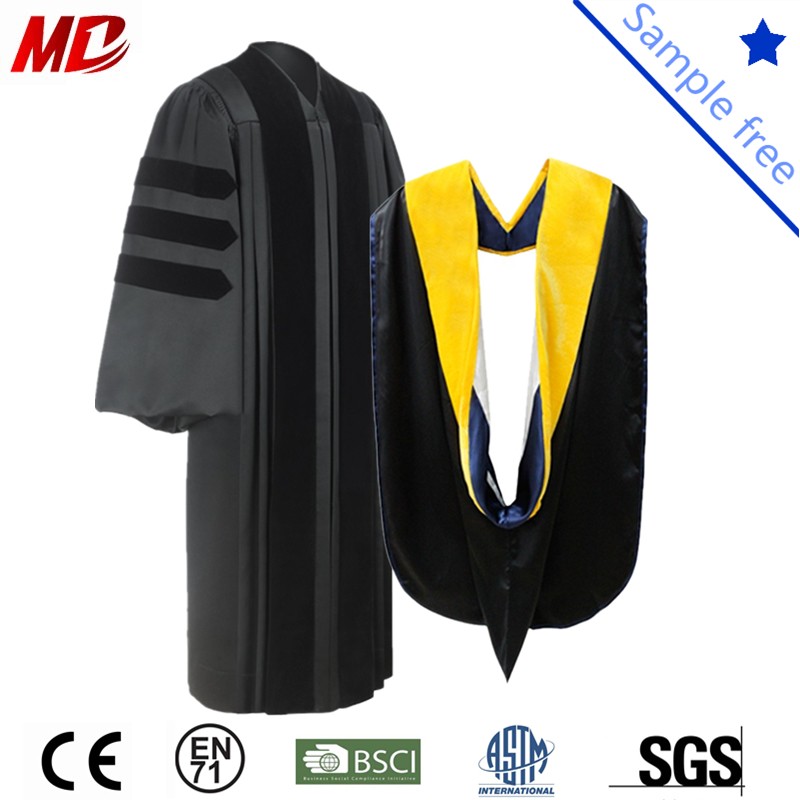 doctoral gown hood_