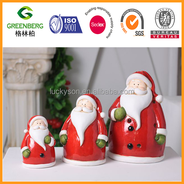 クリスマスの装飾テラコッタ2014年サンタクロースの置物問屋・仕入れ・卸・卸売り