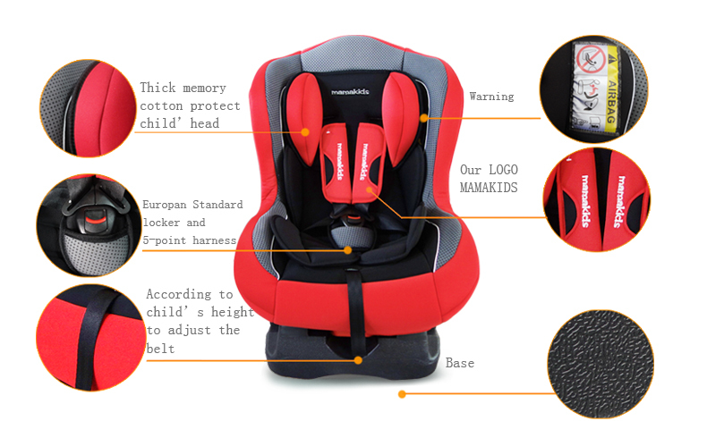 カスタムポータブル2014年便利なポータブル卸売安全赤ん坊のカーシート問屋・仕入れ・卸・卸売り