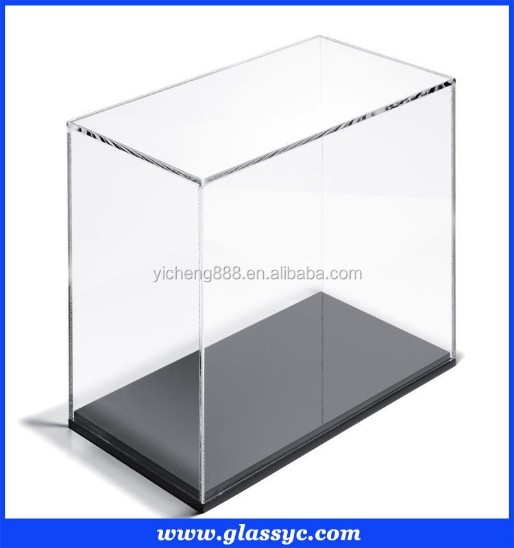 カスタム透明な透明なアクリルディスプレイケース、 小アクリル収納ボックス仕入れ・メーカー・工場