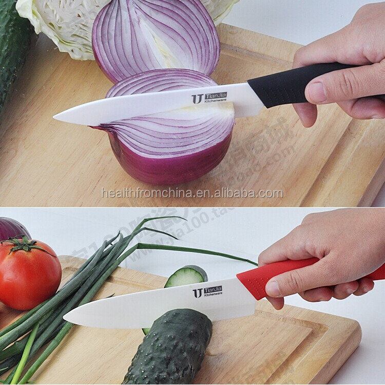 高品質のセラミックナイフセット、 インチ3''4'5''6''+peeler+hold8色ナイフセット問屋・仕入れ・卸・卸売り