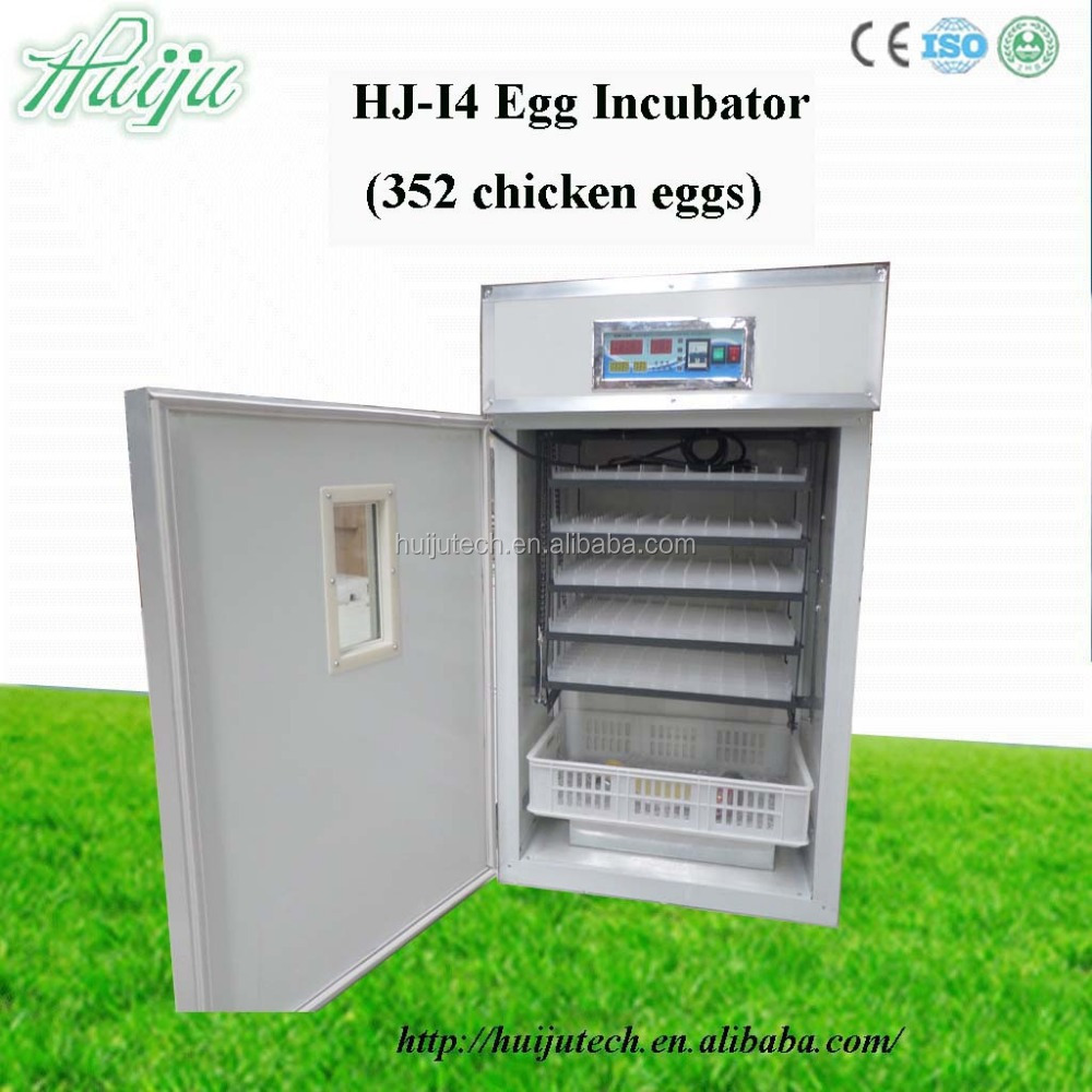 352 egg hatching machine price/300 chicken incubator/high quality 