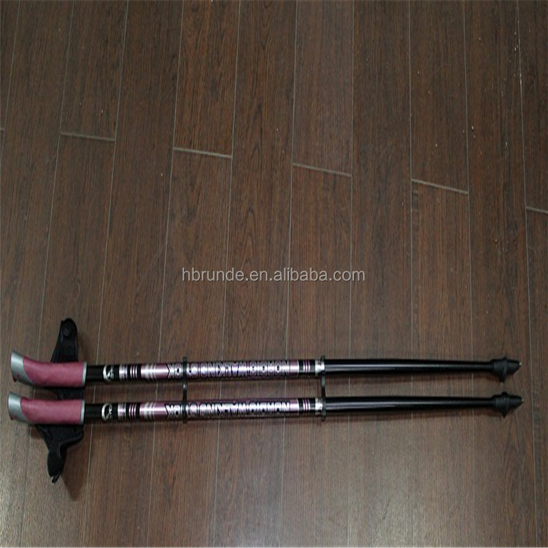 ハイキング登山屋外超軽量トレッキングポール伸縮折りたたみステッキ仕入れ・メーカー・工場