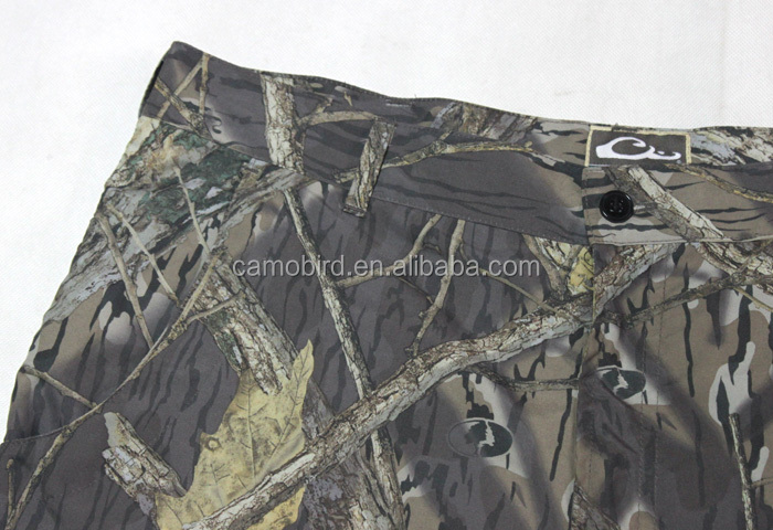 迷彩ハンティングフィッシングシャドウrealtreeブランチ速乾性半ズボンショートパンツをズボンのズボン仕入れ・メーカー・工場