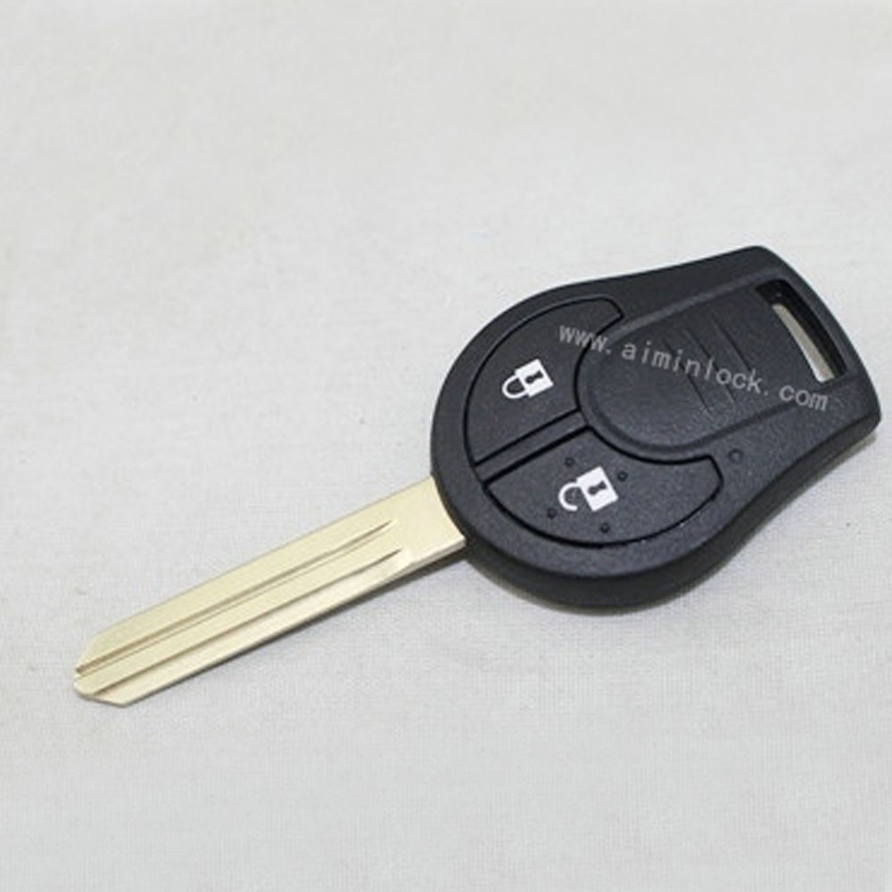 Car Key For Ni-ssan March Two Button Remote Key With ID46 Chip (433MHZ) AML031483
