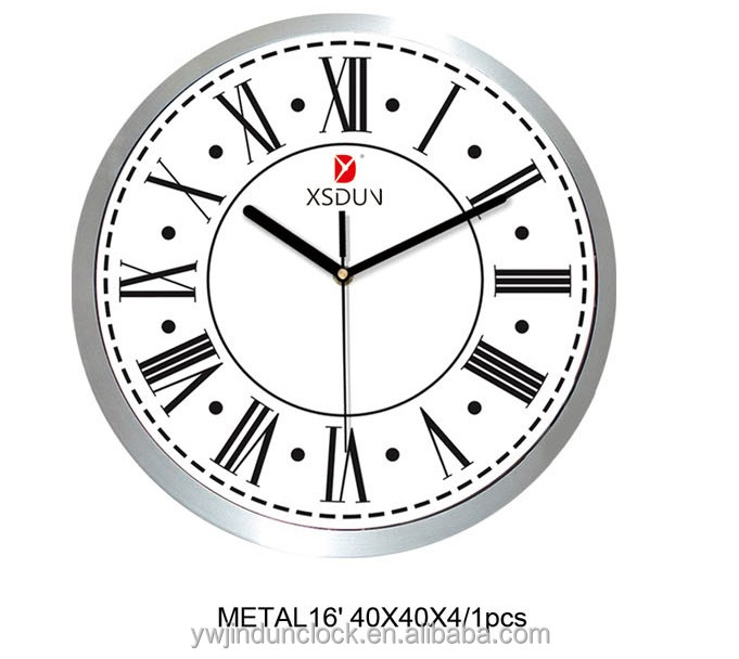 新製品義烏2014年金属壁時計デジタルウォールクロック問屋・仕入れ・卸・卸売り