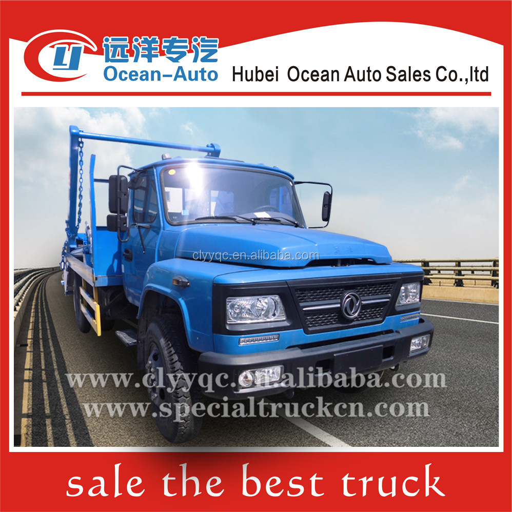 dongfeng 6cbm waste truck container garbage truck