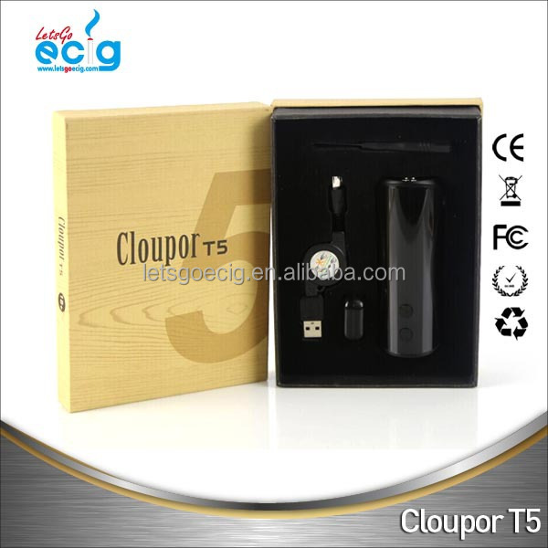 2014 new coming design cloupor t5 50w mod with large OLED screen