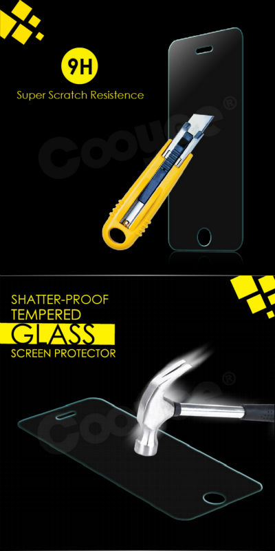 2014年熱い販売プロダクト強化ガラスiphoneのためのスクリーンプロテクターoem4/4s/odm問屋・仕入れ・卸・卸売り