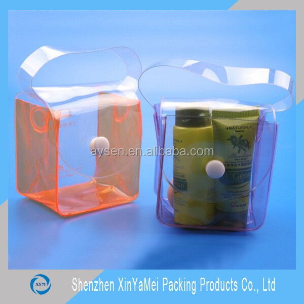PVC Pouch with snap fasten