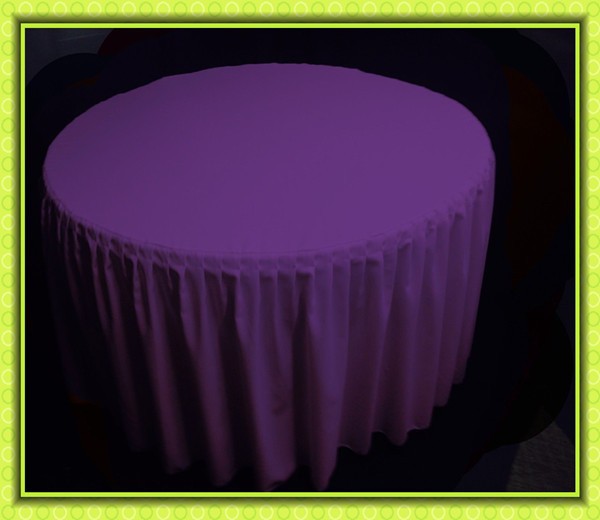 高品質の安い価格ラウンドのポリエステルのテーブルのスカートのためのイベント仕入れ・メーカー・工場