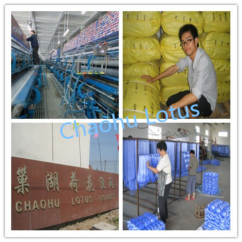 Of fishing nets with knot for sardine