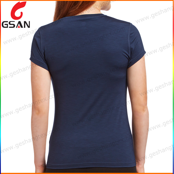 中国カスタム2015卸売女性のtシャツブランク仕入れ・メーカー・工場