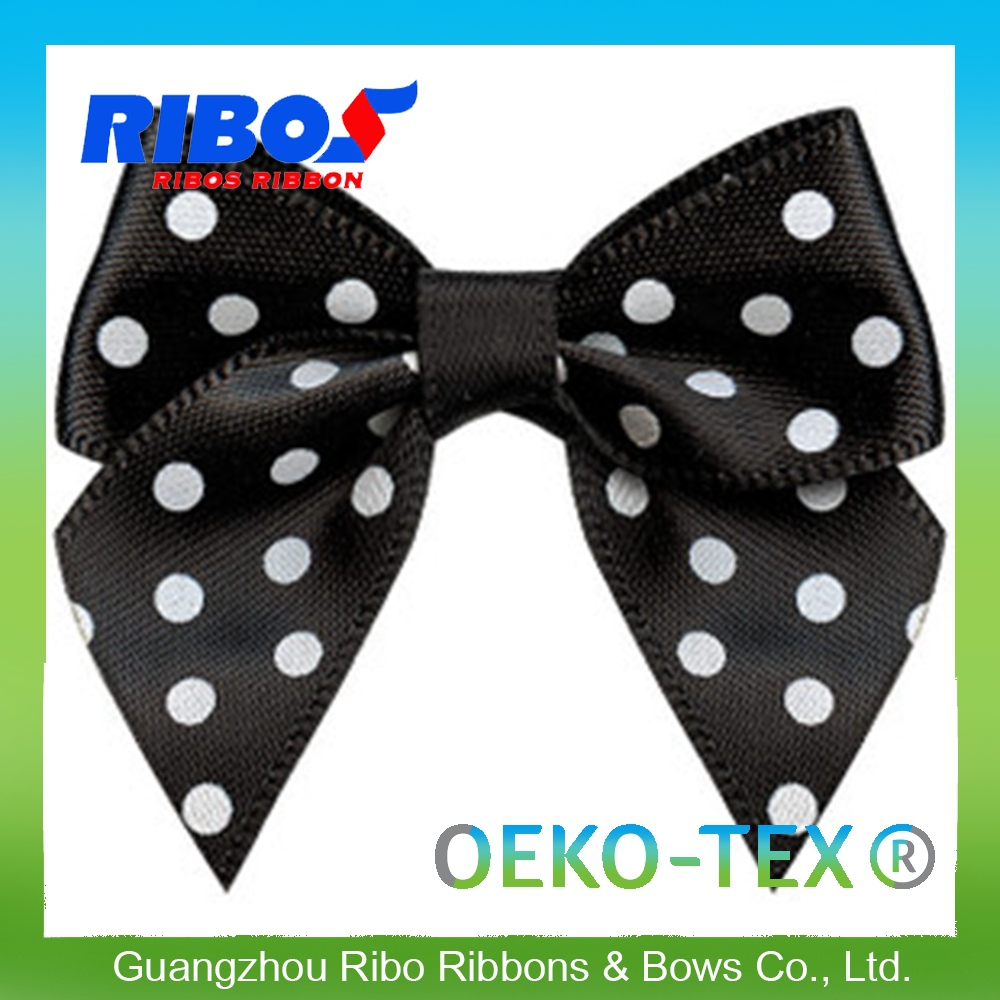 elegant top quality butterfly ribbon hair bow and bow tie
