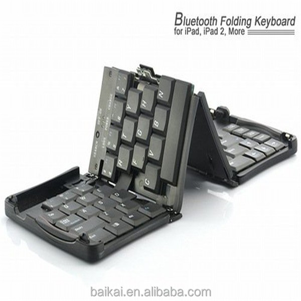 最新のポータブル折りたたみ式bluetoothワイヤレスキーボードスマートフォンpcタブレットのノートパソコン用問屋・仕入れ・卸・卸売り