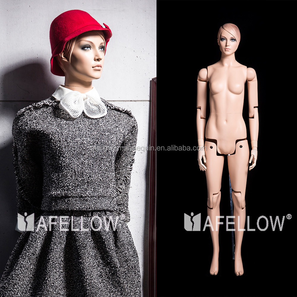 現実的なフルボディ女性マネキン可動ショー衣類仕入れ・メーカー・工場