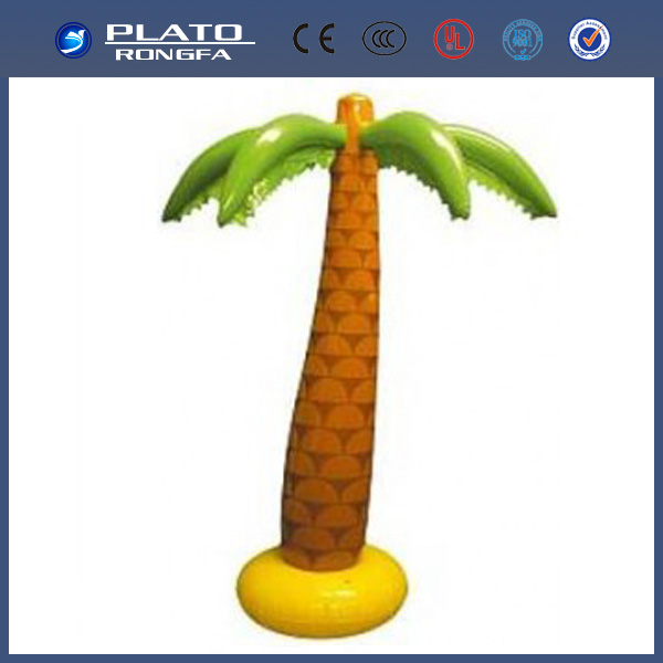 Coconut Pool Floating Inflatable Island, Durable Water Float Island