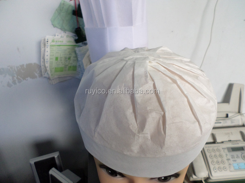 Disposable Sanitary Paper Helmet Liner Inside Crash Helmet For Workers