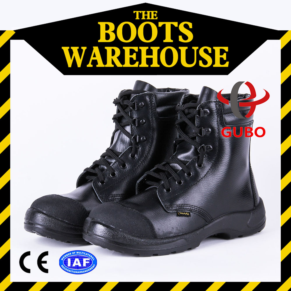 Buffalo Action Leather High Voltage Resisitant Black Steel Safety Shoes Price In Stock Buy