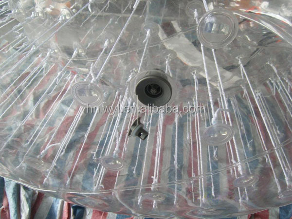 inflatable pvc or tpu sprot game bubble football soccer bumper ball for sale