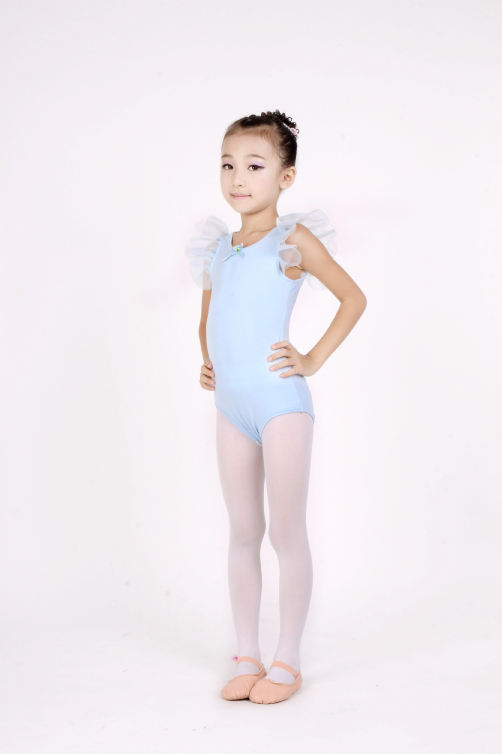 子供子供のフラッター半袖バレエレオタードバレエダンスドレスgirlsd031008用バレエスカート仕入れ・メーカー・工場