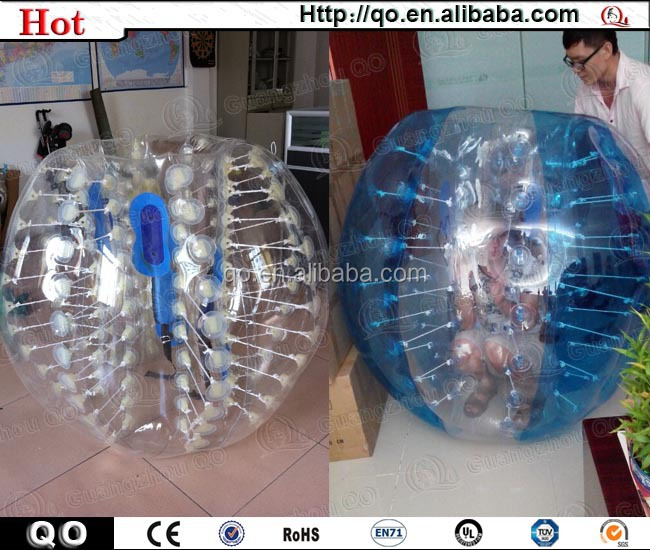 卸売屋外魅力的なプロモーションフットボールインフレータブルボディゾーブボール問屋・仕入れ・卸・卸売り