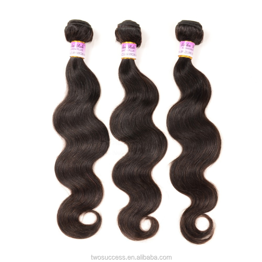 Shipping virgin indian remy body wave 100% humain hair .jpg