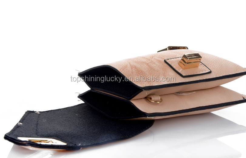 ファッションバッグ2015pu携帯電話のショルダーバッグミニクラッチストラップ付き袋仕入れ・メーカー・工場