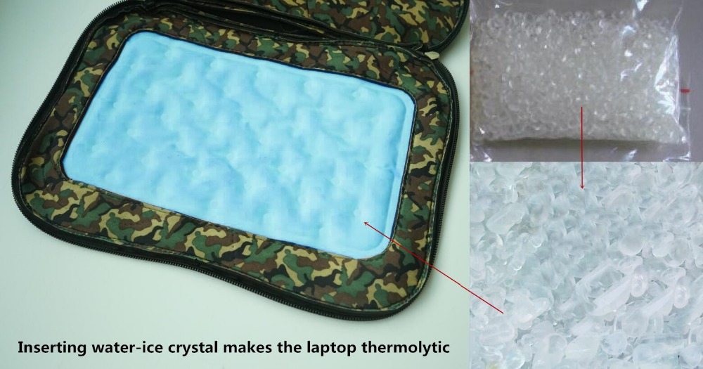 カスタム迷彩ネオプレンラップトップスリーブ2015水で- 氷結晶熱分解仕入れ・メーカー・工場