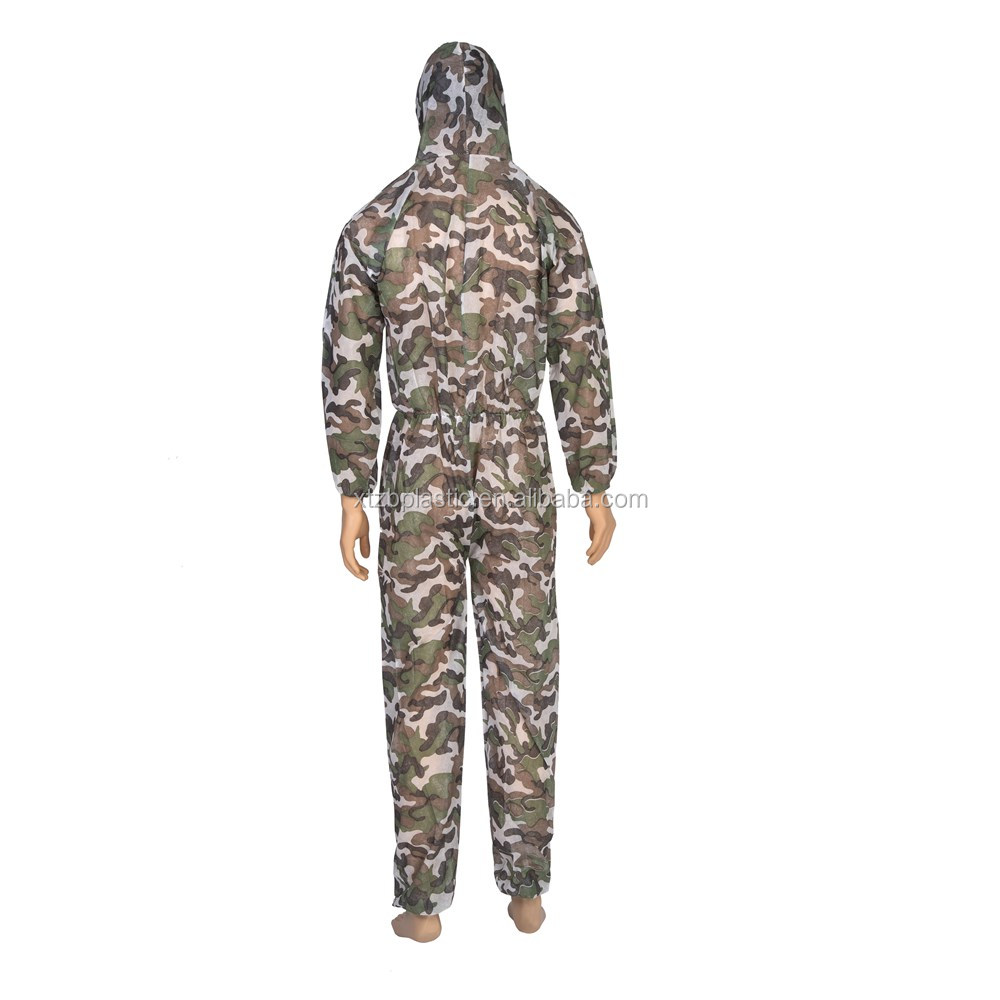 Disposable Protective Printing Paintball Shooting Camouflage Suit Buy