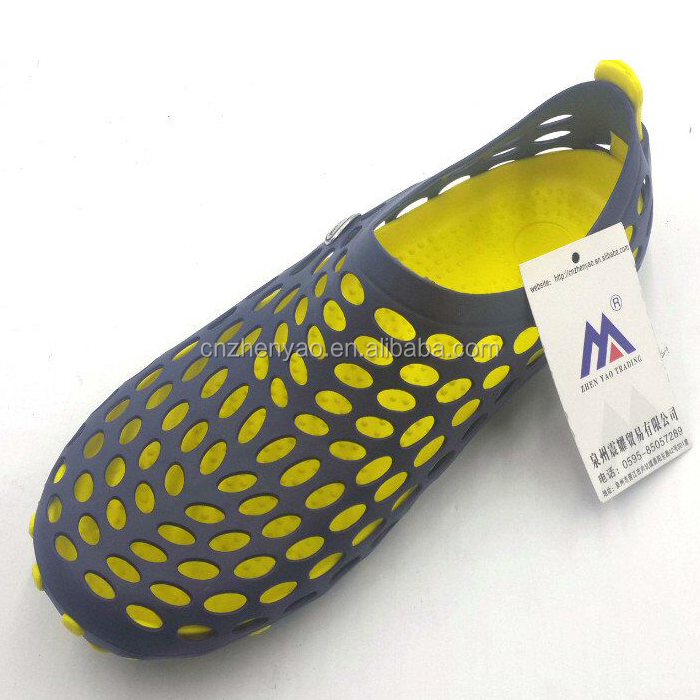 新しいデザイン2015くりぬき- よりスポーツサンダルの男性下駄靴仕入れ・メーカー・工場