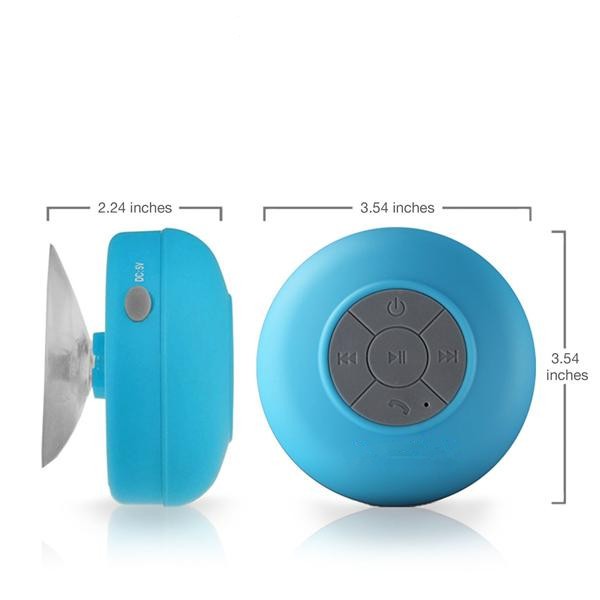 防水のbluetooth 3.0シャワースピーカーハンズフリースピーカーフォンで内蔵マイク、 6時間の再生時間、コントロールボタン仕入れ・メーカー・工場