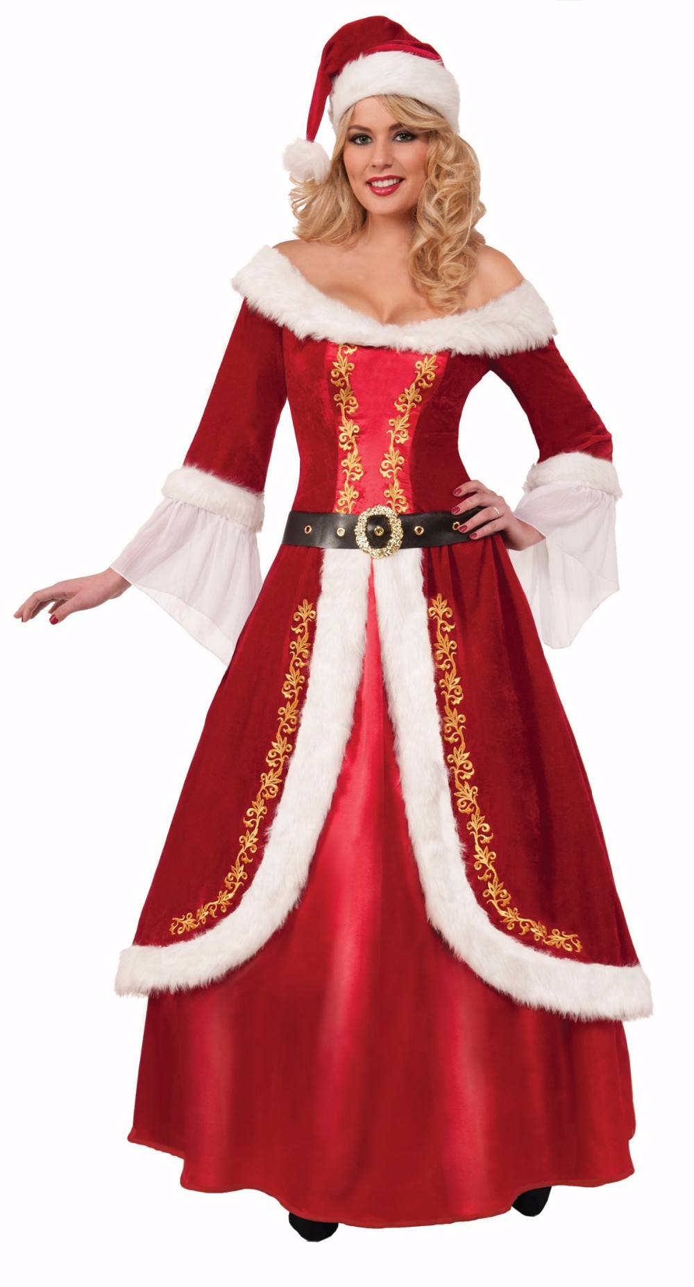 ファッションスタイルの女性の休日蜂蜜エルフファンシードレスクリスマス衣装仕入れ・メーカー・工場