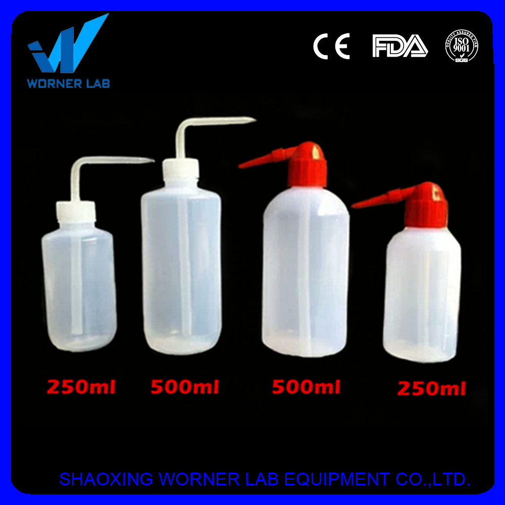 500ml Laboratory Chemical Use Plastic Squeeze Washing Bottles With