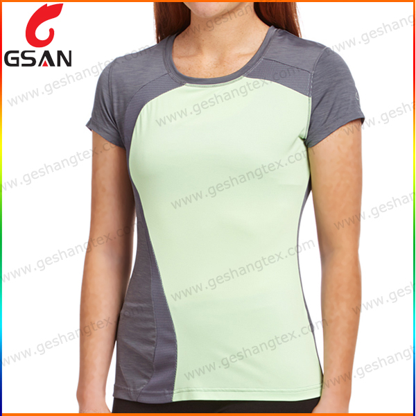 中国カスタム2015卸売女性のtシャツブランク仕入れ・メーカー・工場