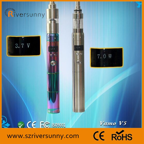 Newest Rainbow vamo v5 mod v5 ecig rainbow steel pk vamo v5 mod rainbow copper mechanical mod