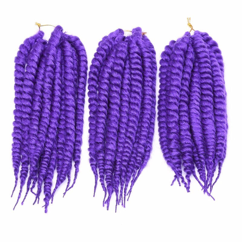 ハバナマンボツイスト編みかぎ針編み三つ編み合成アフロツイスト編みヘアエクステンション 問屋・仕入れ・卸・卸売り