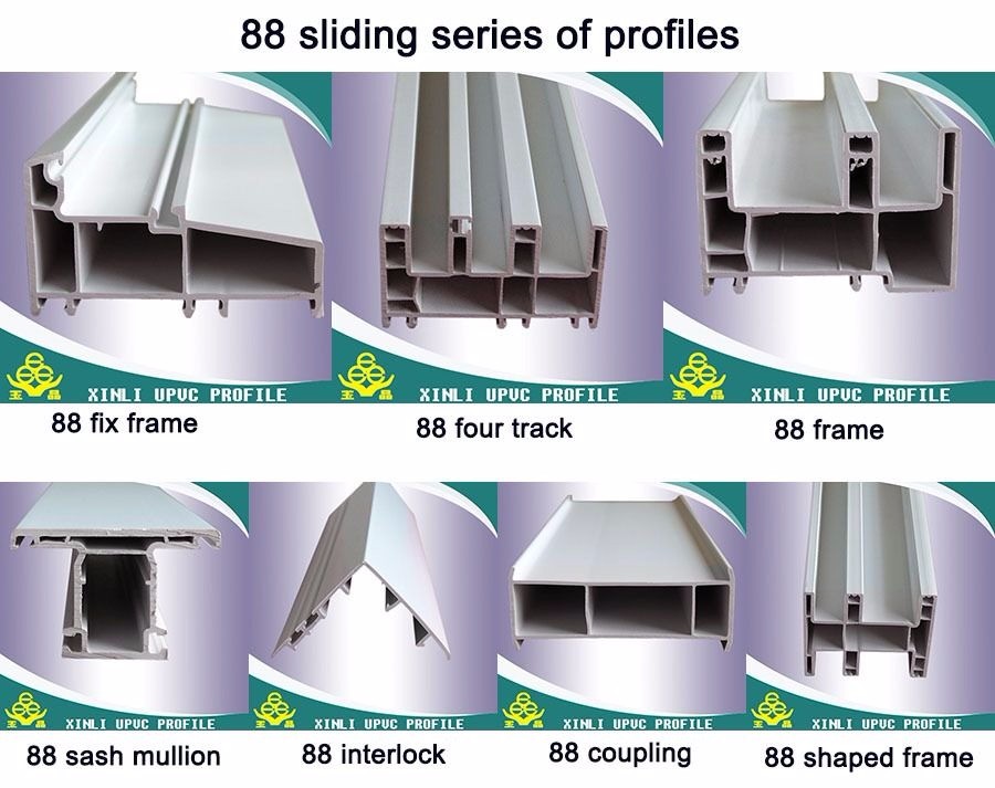 観音開きプラスチックupvcプロファイル押出プロファイル用窓やドアから中国メーカー 問屋・仕入れ・卸・卸売り