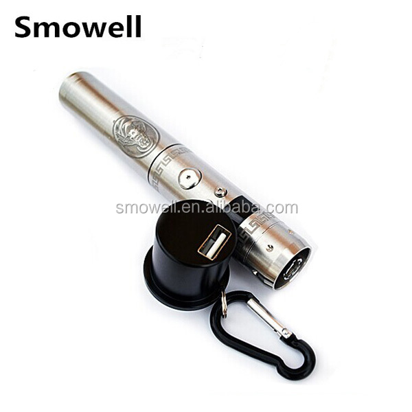 New product 2014 e-huge mod stainless steel vv vw mod 26650 battery vamo v6 e-huge