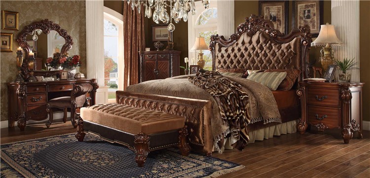 高品質1612 #新しいスタイルモダンデザインキングサイズ木製ベッド仕入れ・メーカー・工場